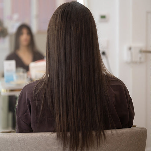 Schwarze Extensions vorher 2025
