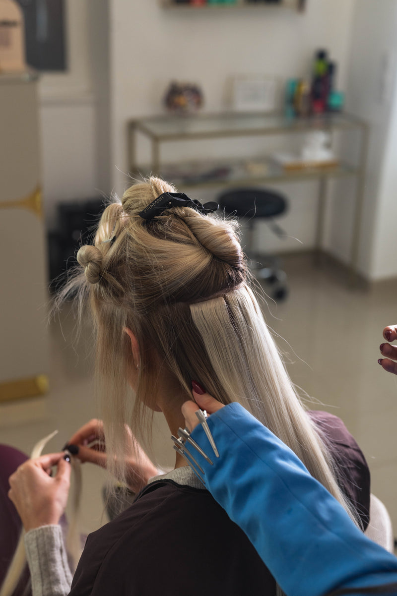 Haare einsetzen (lassen)